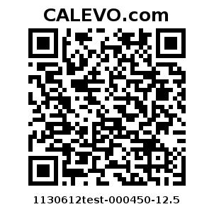 Calevo.com Preisschild 1130612test-000450-12.5