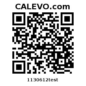 Calevo.com pricetag 1130612test