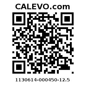 Calevo.com pricetag 1130614-000450-12.5