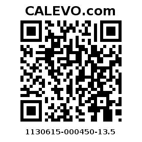 Calevo.com Preisschild 1130615-000450-13.5