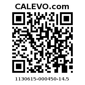 Calevo.com Preisschild 1130615-000450-14.5