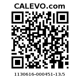Calevo.com Preisschild 1130616-000451-13.5