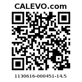 Calevo.com Preisschild 1130616-000451-14.5