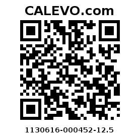 Calevo.com Preisschild 1130616-000452-12.5