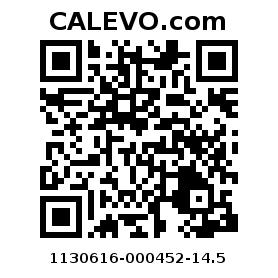Calevo.com Preisschild 1130616-000452-14.5
