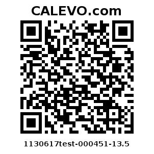 Calevo.com Preisschild 1130617test-000451-13.5