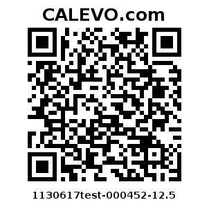 Calevo.com pricetag 1130617test-000452-12.5