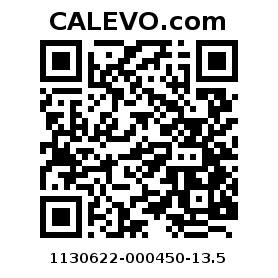 Calevo.com Preisschild 1130622-000450-13.5