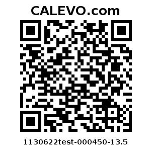 Calevo.com Preisschild 1130622test-000450-13.5