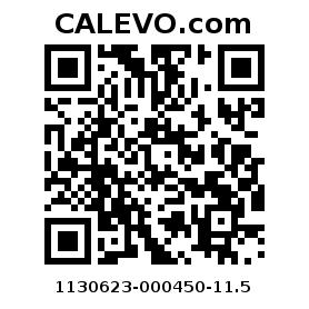 Calevo.com pricetag 1130623-000450-11.5