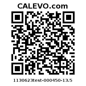 Calevo.com Preisschild 1130623test-000450-13.5