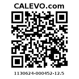 Calevo.com Preisschild 1130624-000452-12.5