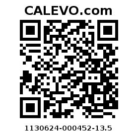 Calevo.com Preisschild 1130624-000452-13.5
