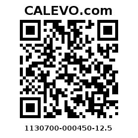 Calevo.com Preisschild 1130700-000450-12.5