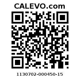 Calevo.com Preisschild 1130702-000450-15