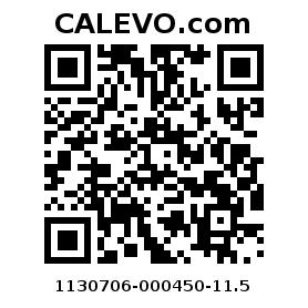Calevo.com Preisschild 1130706-000450-11.5