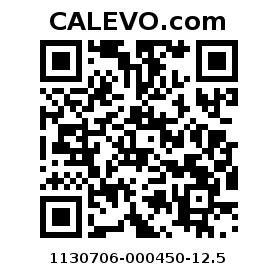 Calevo.com pricetag 1130706-000450-12.5