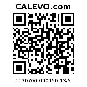Calevo.com Preisschild 1130706-000450-13.5