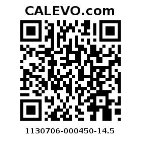 Calevo.com Preisschild 1130706-000450-14.5