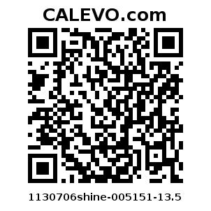 Calevo.com Preisschild 1130706shine-005151-13.5