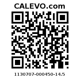 Calevo.com Preisschild 1130707-000450-14.5