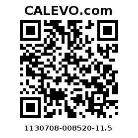Calevo.com pricetag 1130708-008520-11.5