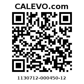 Calevo.com Preisschild 1130712-000450-12