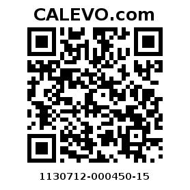 Calevo.com Preisschild 1130712-000450-15