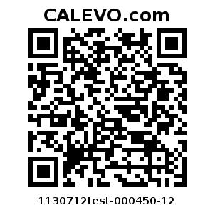 Calevo.com pricetag 1130712test-000450-12