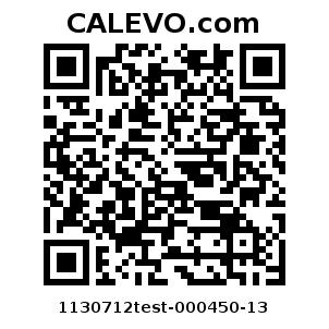 Calevo.com Preisschild 1130712test-000450-13