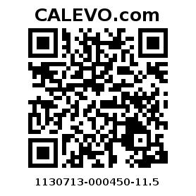 Calevo.com Preisschild 1130713-000450-11.5