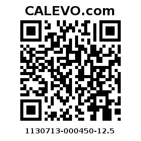 Calevo.com Preisschild 1130713-000450-12.5