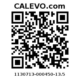 Calevo.com Preisschild 1130713-000450-13.5