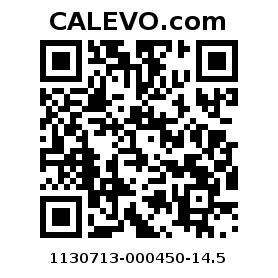 Calevo.com Preisschild 1130713-000450-14.5
