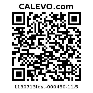 Calevo.com pricetag 1130713test-000450-11.5