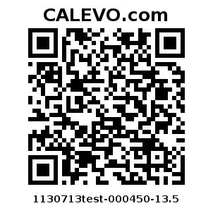 Calevo.com Preisschild 1130713test-000450-13.5