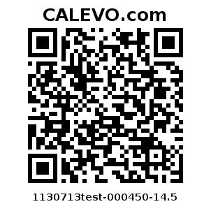Calevo.com Preisschild 1130713test-000450-14.5