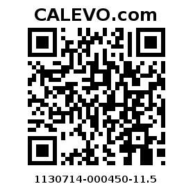 Calevo.com Preisschild 1130714-000450-11.5