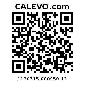 Calevo.com Preisschild 1130715-000450-12