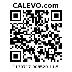 Calevo.com pricetag 1130717-008520-11.5