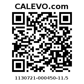 Calevo.com Preisschild 1130721-000450-11.5