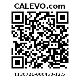 Calevo.com Preisschild 1130721-000450-12.5