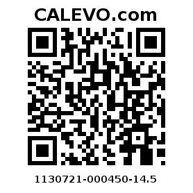Calevo.com Preisschild 1130721-000450-14.5