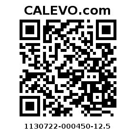 Calevo.com pricetag 1130722-000450-12.5