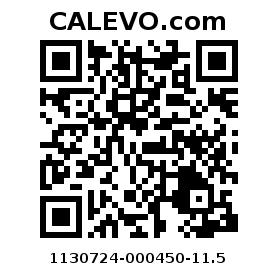 Calevo.com Preisschild 1130724-000450-11.5