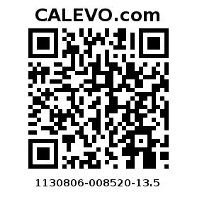 Calevo.com pricetag 1130806-008520-13.5