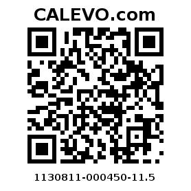Calevo.com Preisschild 1130811-000450-11.5