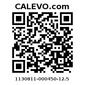 Calevo.com pricetag 1130811-000450-12.5