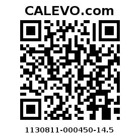 Calevo.com pricetag 1130811-000450-14.5