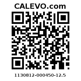 Calevo.com Preisschild 1130812-000450-12.5